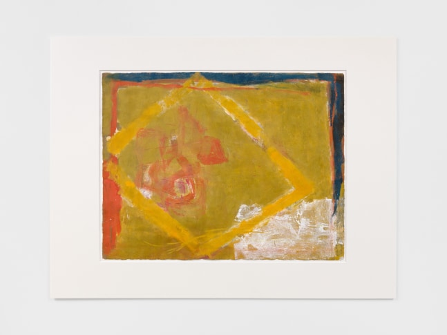 Untitled, 1957-58

gouache on brown paper

19 3/4&amp;nbsp;&amp;times; 25 3/8 in. / 50.2&amp;nbsp;&amp;times; 64.5 cm