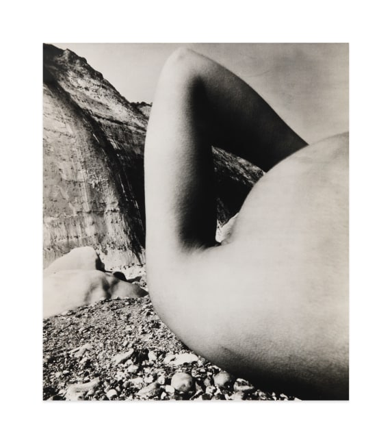 Nude, Vasterival Beach, Normandy, May 1957

gelatin silver print

image: 13 5/8 x 11 5/8 in. / 34.6 x 29.5 cm

sheet: 16 x 12 in. / 40.6 x 30.5 cm

recto: signed, lower right