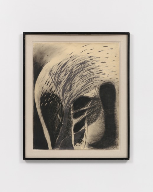 Flores de pecado #2. De la serie: Or&amp;iacute;genes/Flowers of Sin #2. From the series: Origins, 1988
charcoal and graphite on paper
40 1/2 x 33 1/4 in. / 103 x 84.5 cm