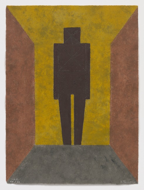 Figura en negro, 1979

color etching on Guarro paper, edition of 99 + 15 AP

29 3/4 x 21 7/8 in. / 75.6 x 55.6 cm