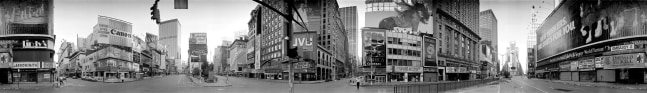 Times Square, 1980

gelatin silver print, edition of 15

15 1/2 x 109 1/2 in. / 39.4 x 278.1 cm