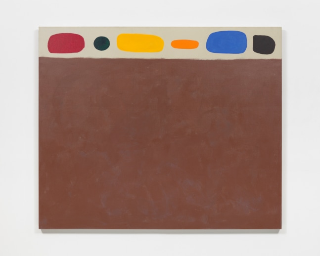 Adolph Gottlieb

Brown Field (E1), 1967

oil on canvas&amp;nbsp;
60 x 72 in. / 152.4 x 182.88 cm&amp;nbsp;