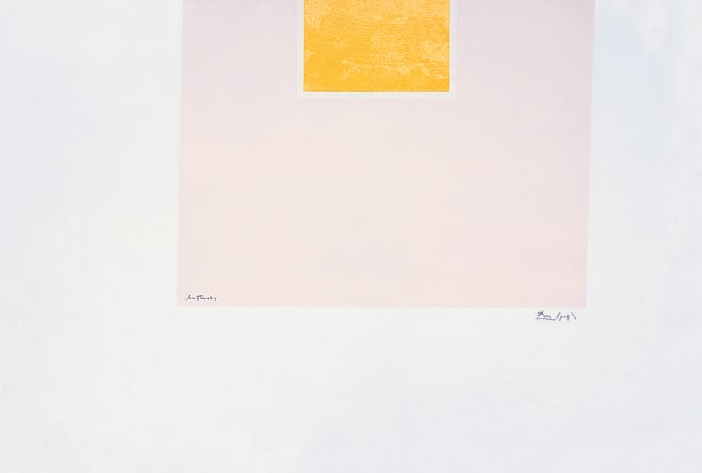 London Series II: Untitled (Orange/Pink), 1971

screenprint on white J.B. Green mould-made Double Elephant paper, edition of 150

28 1/2 x 41 in. / 71.8 x 104.1 cm