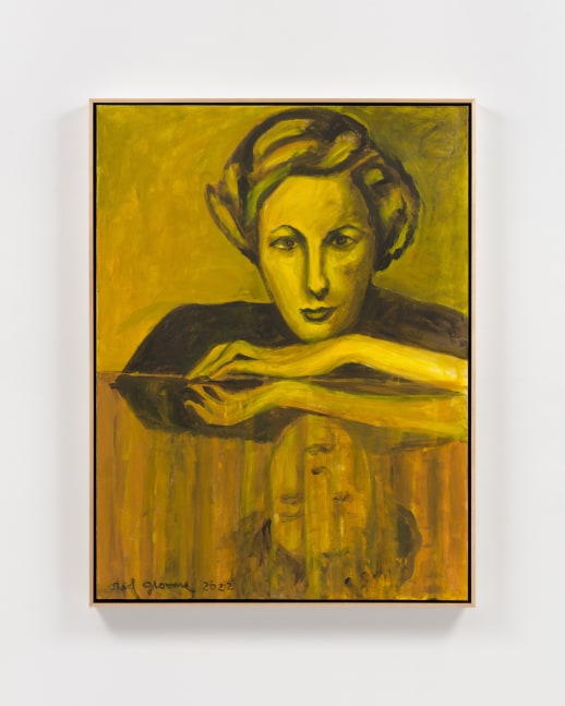 Hedda Reflected (Hedda Sterne), 2022
acrylic on canvas
38 x 48 in. / 96.5 x 121.9 cm