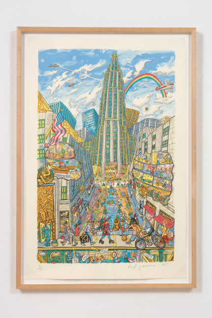 Rockefeller Center, 1995

lithograph, edition of 75

41 3/8 x 27 1/2 in. / 105.1 x 69.9 cm