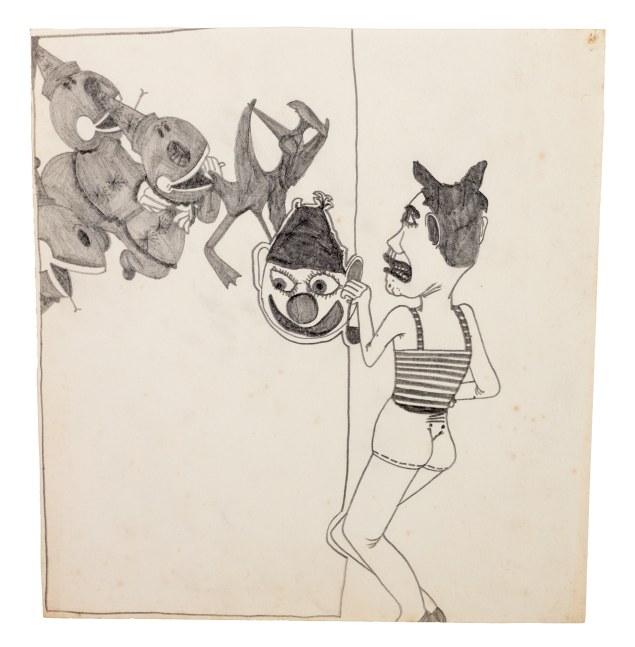 Untitled, c. 1966

graphite on paper

8 5/8 x 8 1/8 in. / 22 x 20.5 cm