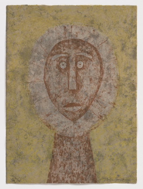 Cabeza en Gris, 1979

color etching and aquatint, edition of 99 + 15 AP

29 1/2 x 21 3/4 in. / 74.9 x 55.2 cm