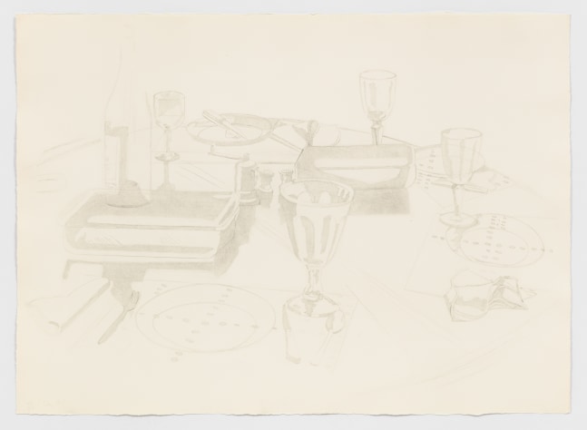 Still Life, 1974

aquatint and drypoint, edition of 62

22 1/8 x 30 3/4 in. / 56.2 x 78.1 cm