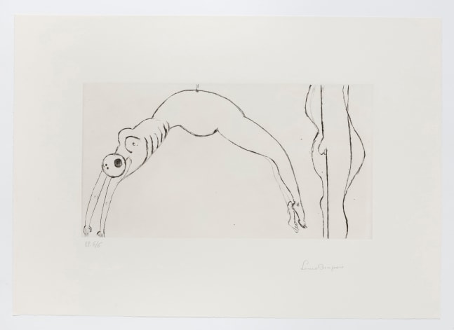 Arched Figure, 1993

drypoint, edition of 50 + 10 AP

image: 7 15/16 x 14 15/16 in. / 20.2 x 35.6 cm
sheet: 15⅝ x 22 in. / 39.7 x 55.9 cm