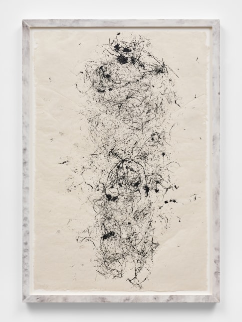 Connectivity, 2019
ink on handmade paper, unique
78&amp;nbsp;&amp;times; 54 in. / 198.1&amp;nbsp;&amp;times; 137.2 cm