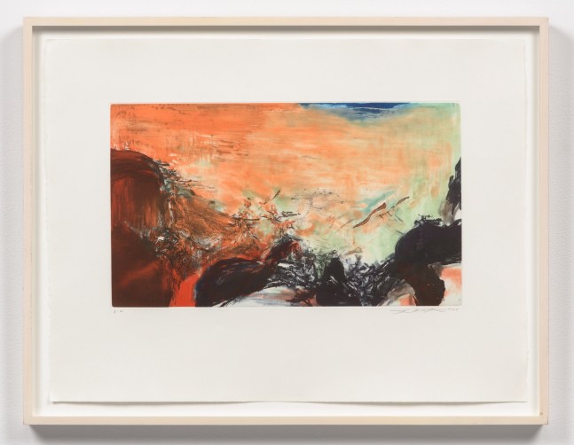 Zao Wou-Ki

Untitled, 1978

etching with aquatint, edition of 99 + 15 proofs

19 1/8 x 25 7/8 in. / 48.6 x 65.7 cm