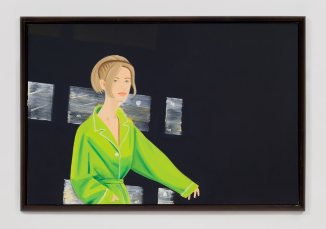 Alex Katz

Yvonne in Green, 1995
oil on canvas
48 x 72 in. / 121.9 x 182.9 cm