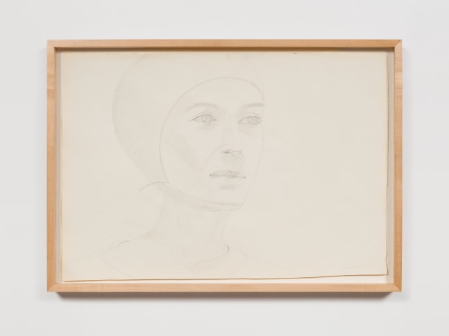 Alex Katz

Bathing Cap, 1984
pencil on paper
15 3/4 x 22 1/2 in. / 40 x 57.1 cm