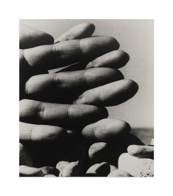 Nude, Baie des Anges, France, 1959

gelatin silver print mounted on museum board

image: 13 1/2 x 11 3/8 in. / 34.3 x 28.9 cm

sheet: 13 1/2 x 11 3/8 in. / 34.3 x 28.9 cm

mount: 20 x 16 in. / 50.8 x 40.6 cm
&amp;nbsp;

recto: signed, lower right
