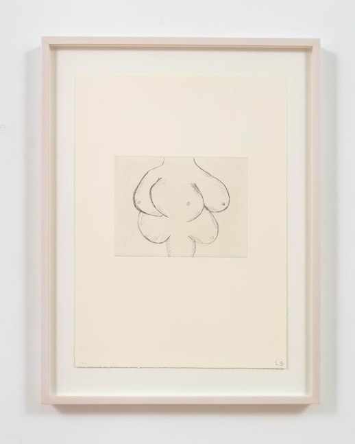 Anatomy (4), from Anatomy (Wye and Smith 100), 1989-90
etching on wove paper, edition of 44 + 10 AP + 6 PP
8&amp;frac34; x 6&amp;frac12; in. / 22.2 x 16.5 cm