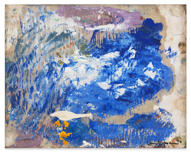 Hans Hofmann

Submerged, 1940

Oil on panel

7 3/4h x 9 3/4w in

&amp;nbsp;