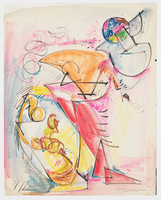 Hans Hofmann

Untitled, 1954

Crayon and ink on paper

24h x 19w in