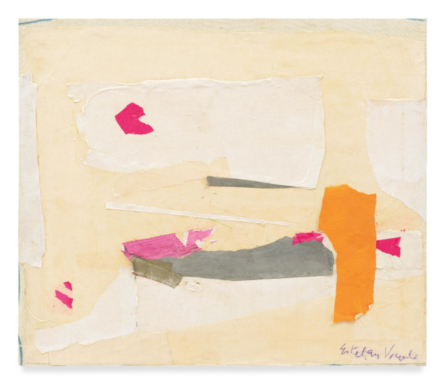 Esteban Vicente (1903-2001)

Untitled, 1996

mixed media collage

21h x 25w in

&amp;nbsp;