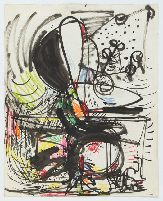 Hans Hofmann

Untitled, 1945

Ink and crayon on paper