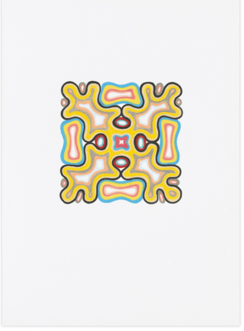 Warren Isensee

Untitled, 2021

colored pencil on paper

6 7/8h x 5w in

Framed: 10 1/2h x 8 3/4w in

&amp;nbsp;