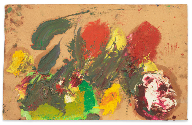 Hans Hofmann

Untitled, 1960-1965 (c)

Oil on board

14 1/2h x 23 3/4w in

&amp;nbsp;