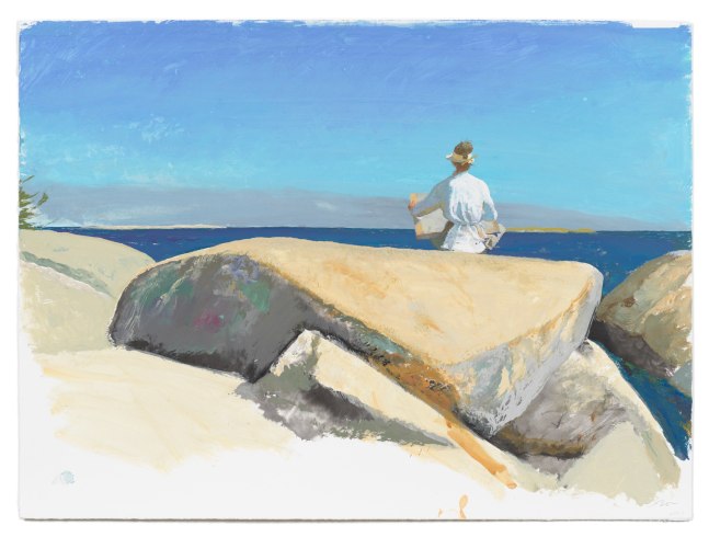 Bo Bartlett

Painting at No Man Land&amp;#39;s, 2022

Gouache on paper

22 1/2h x 30w in

Framed: 24 1/2h x 32 1/4w in

&amp;nbsp;
