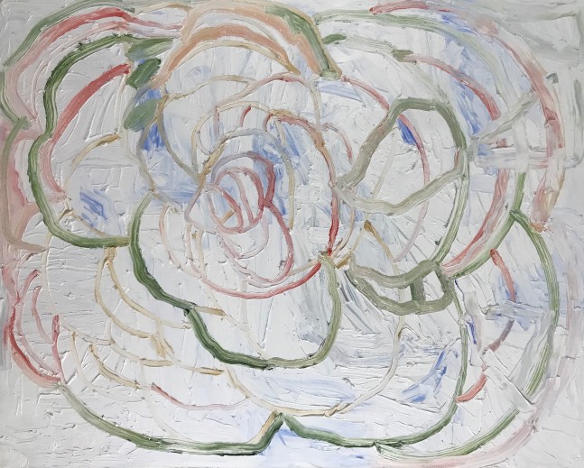 Margaret Evangeline

Exploding Camellia, 2022

Oil on canvas

48h x 60w in

&amp;nbsp;