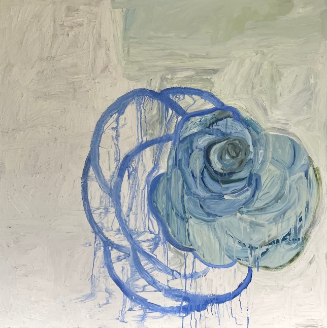 Margaret Evangeline

Blue Blood, 2022

Oil on canvas

48h x 48w in

&amp;nbsp;