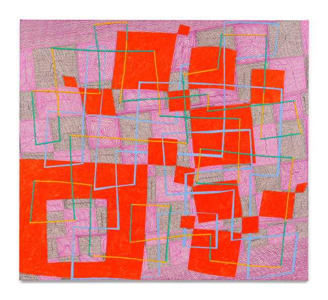 Trudy Benson

No Chance, 2024

Acrylic and oil on canvas

72h x 80w in

&amp;nbsp;
