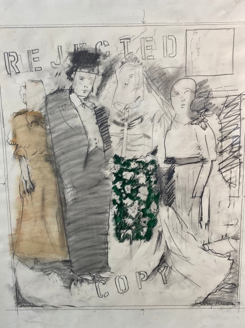 Larry Rivers

Rejected Copy, 1978

Pencil and colored pencil

28h x 23w in

LR001
