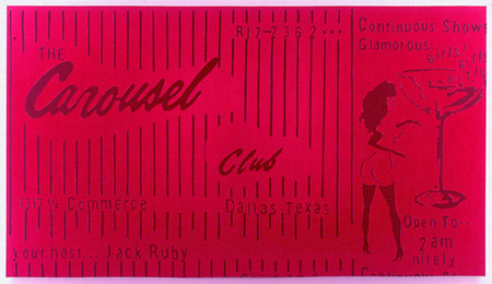 Wayne Gonzales &quot;Carousel Club&quot; 2001 Acrylic on canvas 84 x 148 in.