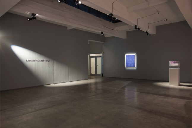 Installation view 3, Carey Young, Contracting Universe, October 30 – November 27, 2010
