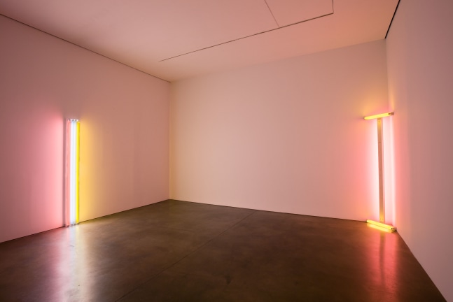 Installation view 2, Dan Flavin, September 10 – October 30, 2010