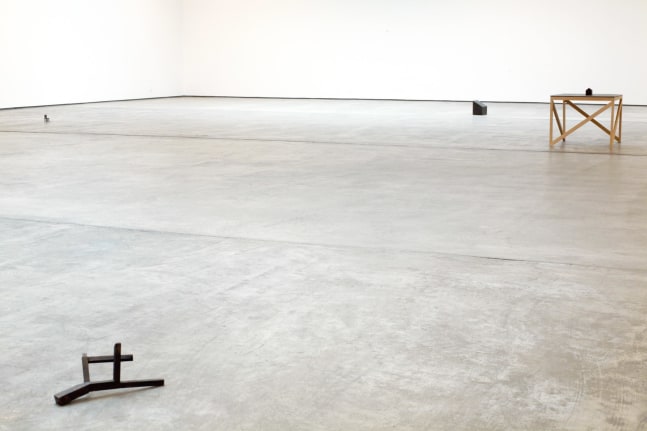 Installation view, Joel Shapiro, Works: 1969–1979, Paula Cooper Gallery, New York, January 8 – February 13, 2010. © 2025 Joel Shapiro / Artists Rights Society (ARS), New York. Courtesy Paula Cooper Gallery, New York