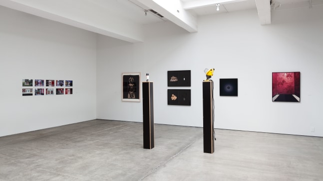 Installation view, Cal Arts Benefit Exhibition, April 5 – 19, 2014