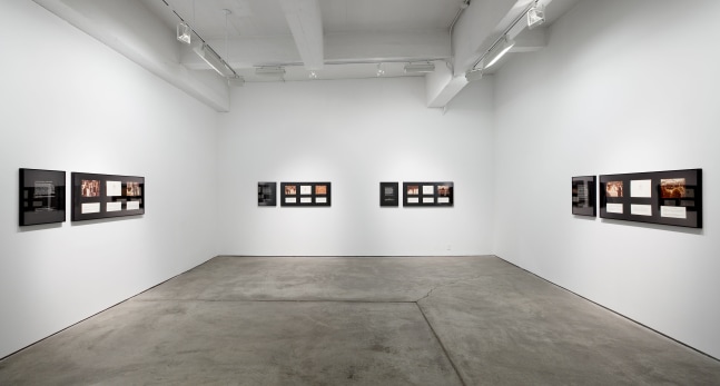 Installation view, Douglas Huebler, Crocodile Tears, March 3 – April 28, 2012