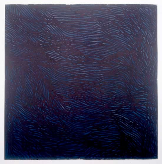 Sol LeWitt "Web-like Grid" 2001 Gouache on paper 60 1/2 x 59 1/2 in.