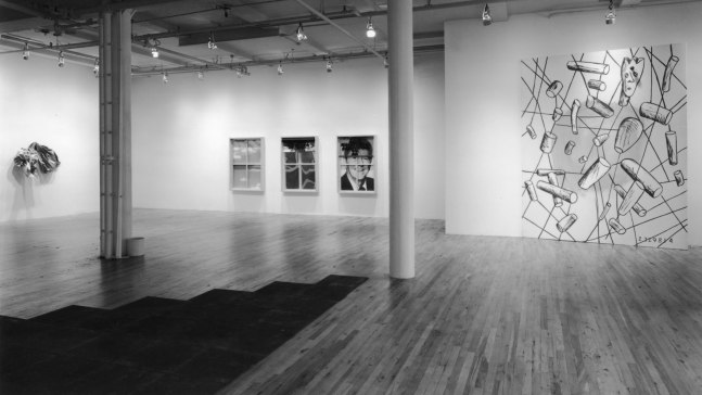 Installation view, Painting, Drawing, Sculpture, and Prints, Paula Cooper Gallery, 155 Wooster Street, New York, December 1 - January 11, 1983. Photo: Geoffrey Clements.