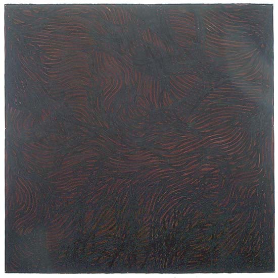 Sol LeWitt "Web-like Grid" 2001 Gouache on paper 60 1/2 x 60 1.2 in.