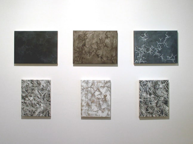 Installation view, New Paintings, Paula Cooper Gallery, 521 W 21st Street, New York. September 19 - October 18, 2003. © Julian Lethbridge. Courtesy Paula Cooper Gallery, New York.