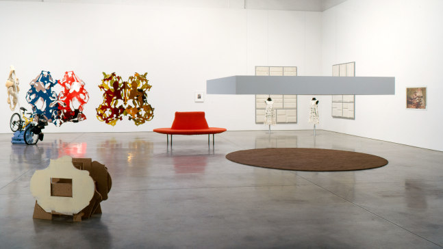 Installation view, Last One is a Soft Jimmy, Paula Cooper Gallery, 534 West 21st Street, New York. November 6 - December 18, 2004. Photo: Ellen Page Wilson.