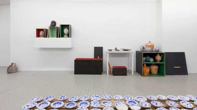 Installation view, Liz Glynn, On the Possibility of Salvage, January 11 – March 1, 2014