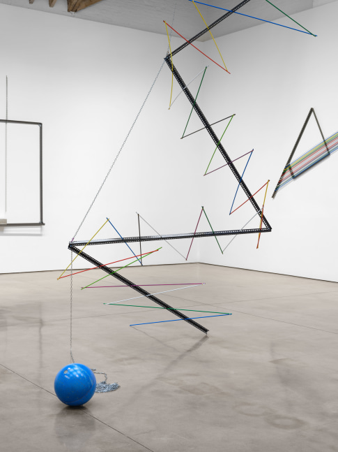 Installation view, Luciano Fabro, Paula Cooper Gallery, New York, May 6 – July 28, 2023. © Silvia Fabro (Archivio Luciano e Carla Fabro). Photo: Steven Probert