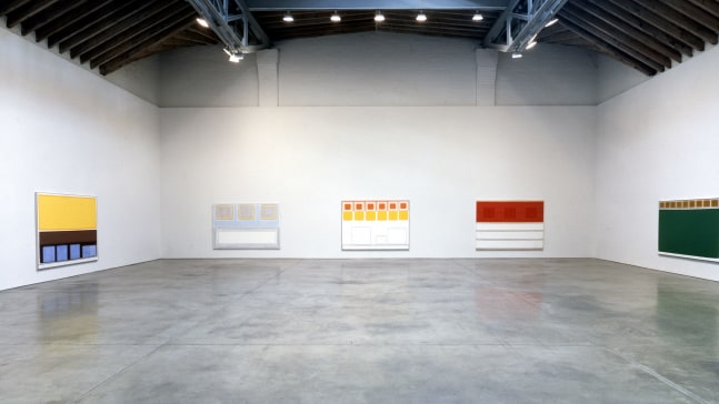 Installation view, Dan Walsh, Paula Cooper Gallery, 534 W 21st Street, New York. March 11 - April 14, 2000. © Dan Walsh. Courtesy Paula Cooper Gallery, New York. Photo: Adam Reich.