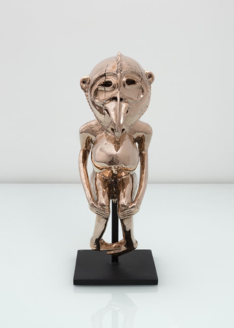 Sherrie Levine Papua New Guinea Figure, 2014 cast bronze 16 1/4 x 6 x 8 1/2 in. (41.3 x 15.2 x 21.6 cm) Edition of 12