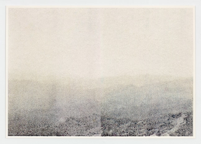 Justin Matherly untitled, 2013 inkjet monoprint, archival UV spray 17 3/4 x 25 1/4 in. (45.1 x 64.1 cm) 20 1/8 x 27 5/8 in. (51.1 x 70.2 cm)