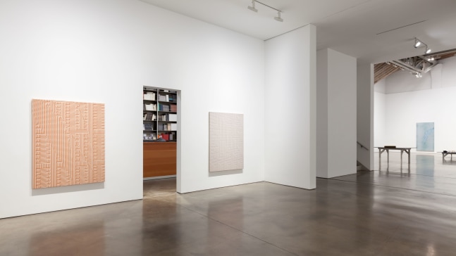 Installation view, Tauba Auerbach, Projective Instrument, January 9 – February 13, 2016