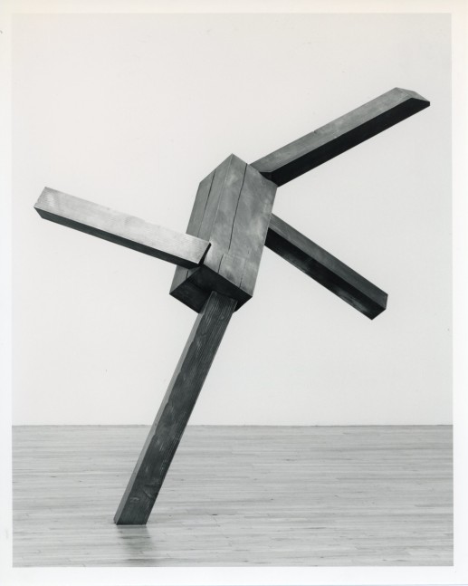 Joel Shapiro &quot;Untitled&quot; 1983-84 Bronze 80 3/4 x 80 x 52&quot;