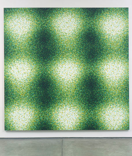 Wayne Gonzales "Light Painting" 2002-2003 Acrylic on canvas 96 x 96 in.
