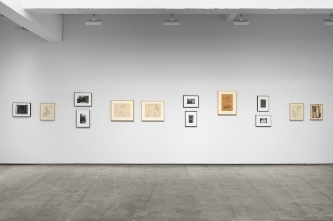 Installation view, Peter Moore & Claes Oldenburg New York Streets & Signs, Paula Cooper Gallery, New York, April 17 – June 14, 2025. Photo: Steven Probert